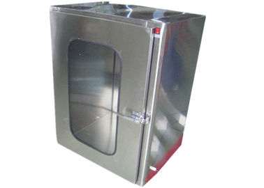 صندوق عقب SUS304 UV Light Cleanroom با درب تک چرخشی 220V / 50HZ