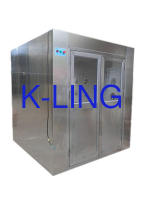 کنترل اتوماتیک استیل ضد زنگ 304 دوش هوای بار با فیلتر HEPA