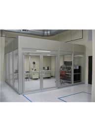 ساختار ماژولار اتاق تمیز از استیل ضد زنگ کلاس 100 ، تمیز کننده آسان