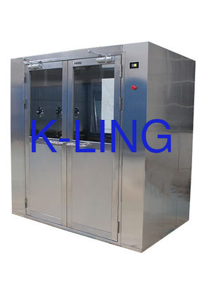 دوش هوایی بارگیری دو جداره الکترونیکی قفل شده با دو طرفه