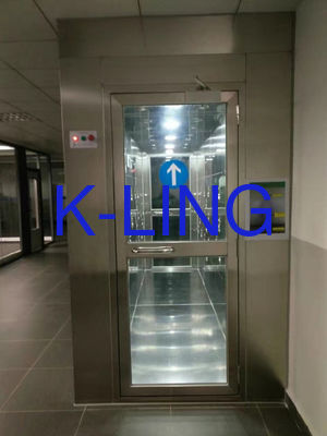 دوش هوای اتاق تمیز کننده اسپری کلاس 8 با نازل استیل ضد زنگ