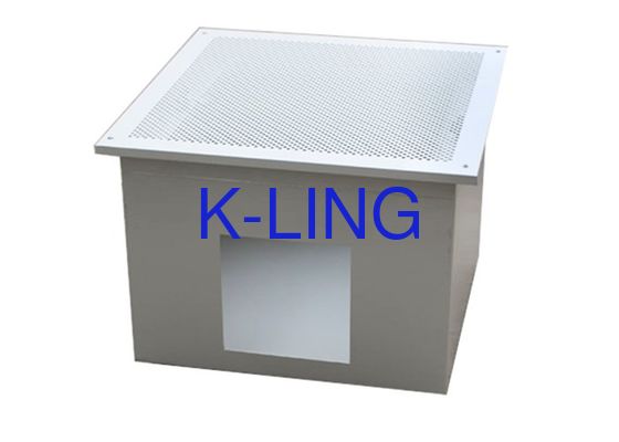 جعبه فیلتر HEPA با روکش پودر منبع هوای تازه برای کارخانه الکترونیکی