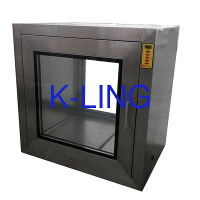 اتاق تمیزکن برقی بین قفل برای محیط کنترل شده از جعبه عبور می کند