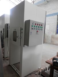 اتاق تمیز کردن سیستم کنترل PLC با عبور از خطوط نوار نقاله کاملاً فشرده است