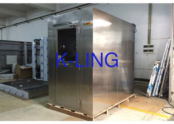 اتاق دوش هوا از جنس استنلس استیل SUS304 با فیلتر H13 HEPA