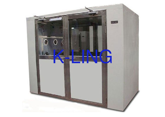 اتاق دوش هوا با فشار تصفیه 25m / S برای شرکت پزشکی