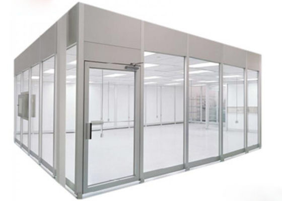 220V 60HZ Prefab Cleanroom غرفه / کلاس 100 Softwall مدولار اتاقهای تمیز