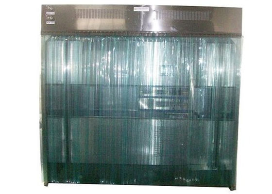 غرفه توزیع ورق SS 304 با فیلتر HEPA درب پرده PVC