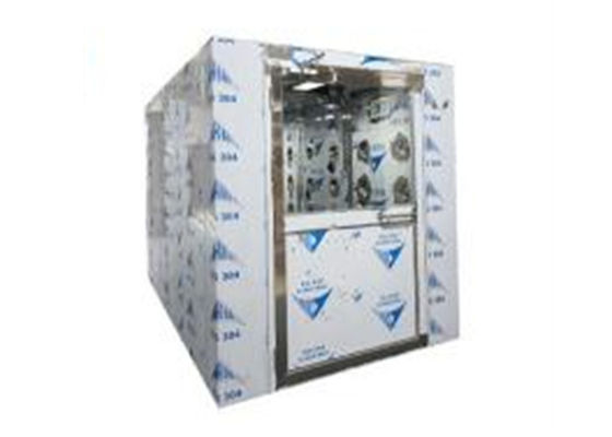 Swing Door 304 فولاد ضد زنگ اتاق تمیز کردن دوش هوا تونل دوش هوا خودکار