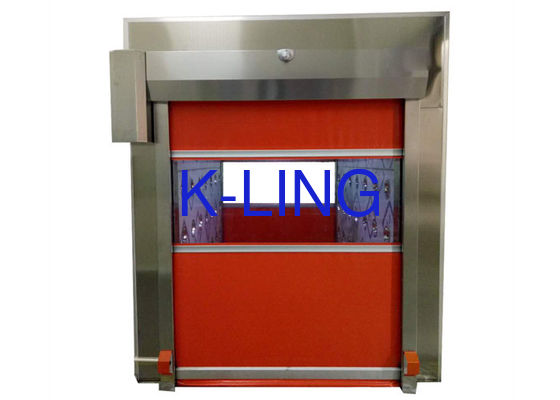 PLC کنترل تونل دوش هوای درب شاتر سریع SUS 304 قاب