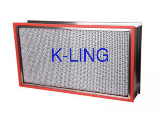 فیلتر اگزوز کوره پخت با درجه حرارت بالا 250 ℃ چسب سیلیکونی قرمز