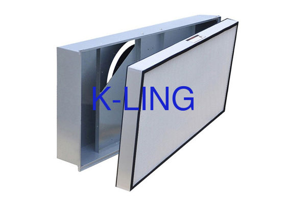 FFU Clean Room Fiberglass H12 H13 H14 U15 U16 فیلتر هوا هپا پلیسه دار / فیلتر جایگزین FFU