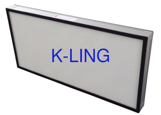 فیلتر هوای HEPA غرفه کار تمیز با فریم آلومینیومی فیلتر هپا H14