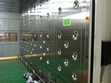 تونل دوش هوا T نوع Movable Class 1000 برای اتاق تمیز و کارگاه