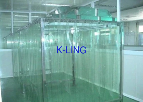نصب آسان Clean Booth Softwall Clean Room Class 100 Custom Size