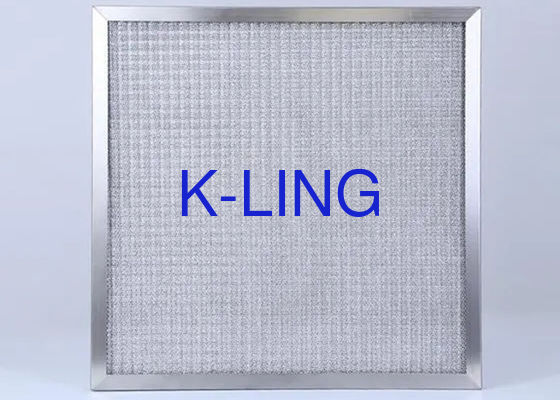 فیلترهای هوای پانل پلیسه دار مقاوم در برابر دمای بالا مقاوم در برابر 300 درجه سانتیگراد